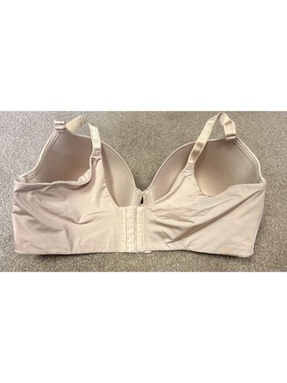TORRID CURVES 360° BACK SMOOTHING UNDERWIRE T-SHIRT BRA #11329949 BEIGE SZ 44F - Picture 5 of 5
